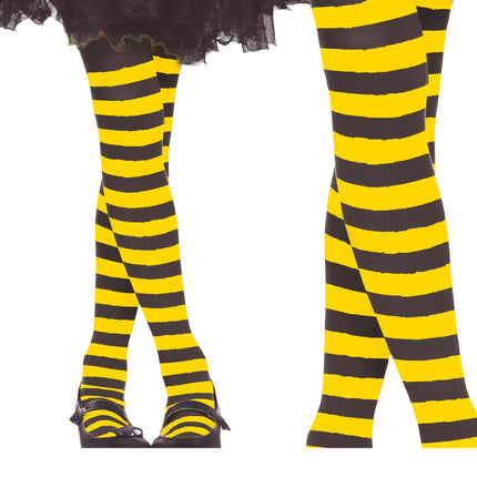 Gambale giallo a strisce bambino