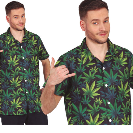 Camicia Uomo Marijuana