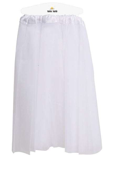 Tutù bianco da donna 60 cm