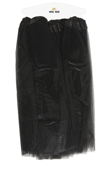 Tutù nero da donna 60 cm