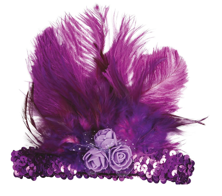 Piume di fascia viola