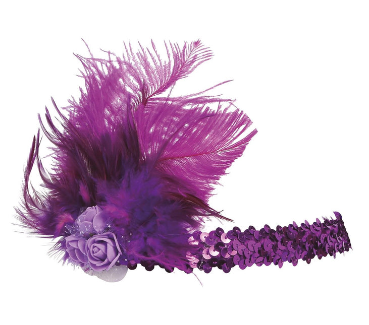Piume di fascia viola