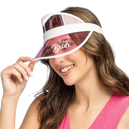 Visiera parasole "Team bride"