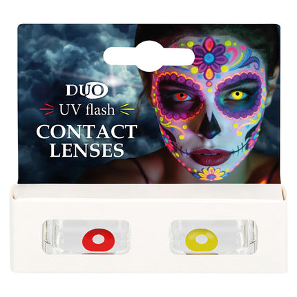 Coppia di lenti a contatto giornaliere UV Burst da 1 mese