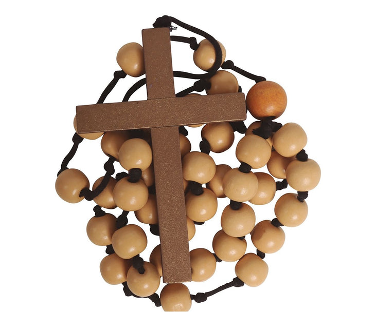Collana con perline Croce 75cm