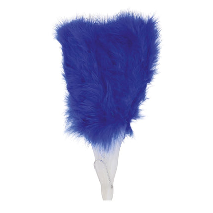 Ventaglio Piume Blu