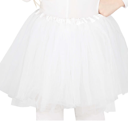 Tutù bianco bambino 31 cm