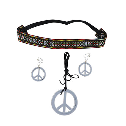 Set Hippie Peace 3 pezzi