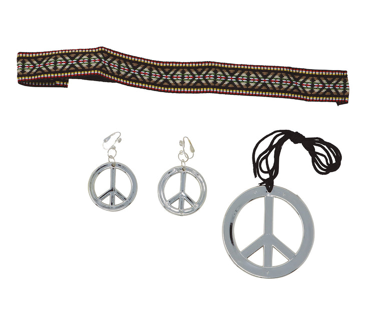 Set Hippie Peace 3 pezzi