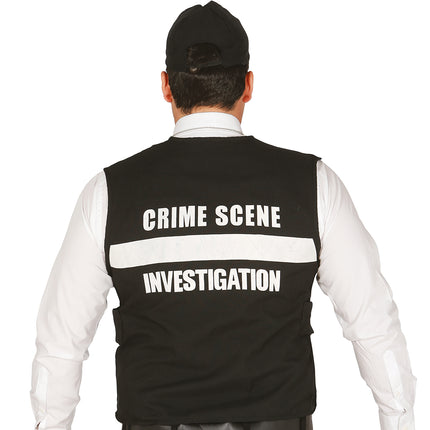 Gilet e berretto FBI