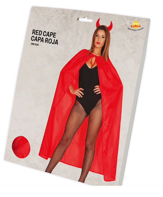 Capo di Halloween rosso 1,3 m