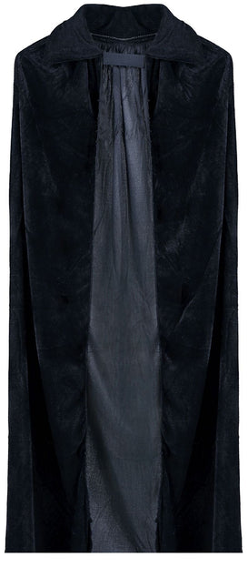 Capo Halloween in velluto nero 1m