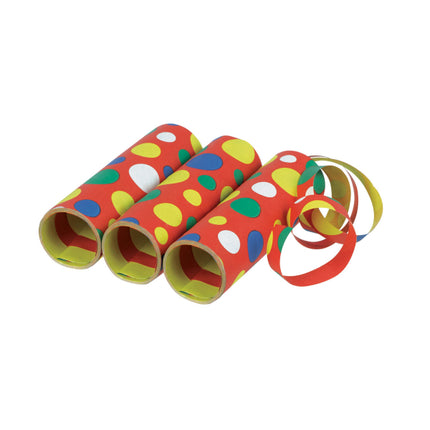 Puntini di serpentina colorati 4m 3pz