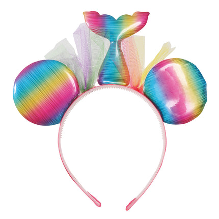 Tiara da sirena multicolore
