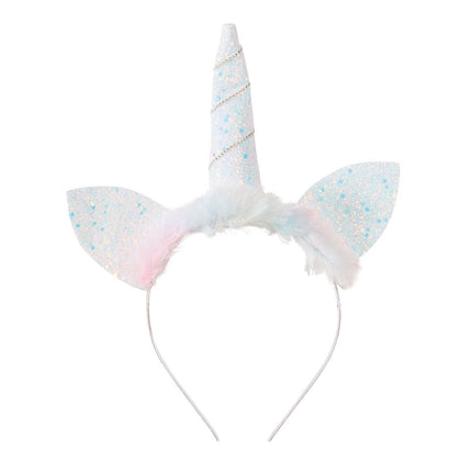 Tiara Unicorno Bianca