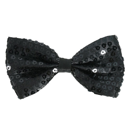 Fiocco nero con paillettes