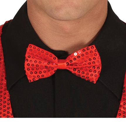 Fiocco rosso Glitter Paillet