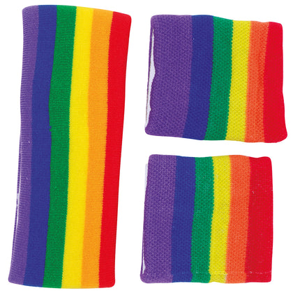 Fasce elastiche multicolore Set 3 pezzi