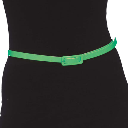 Cintura verde neon 1,1 m