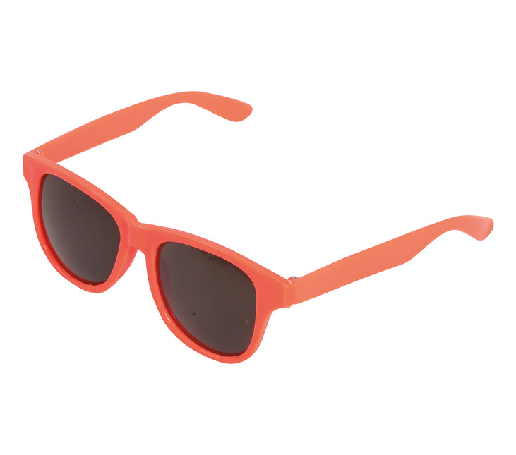 Occhiali arancioni neon