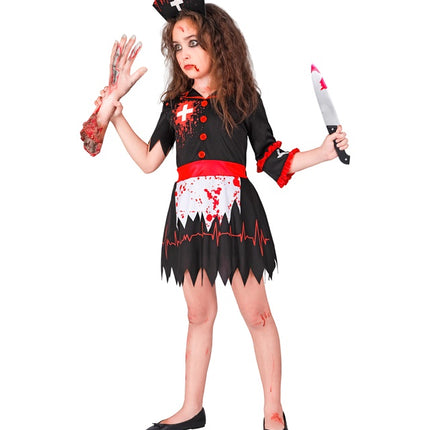INFERMIERA ZOMBIE NERA