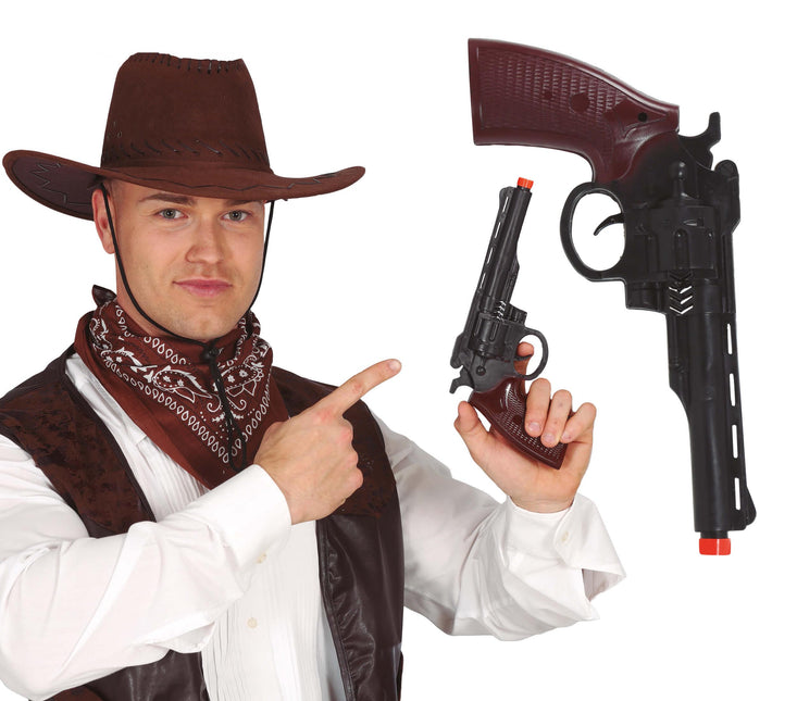 Fucile da cowboy nero 30 cm