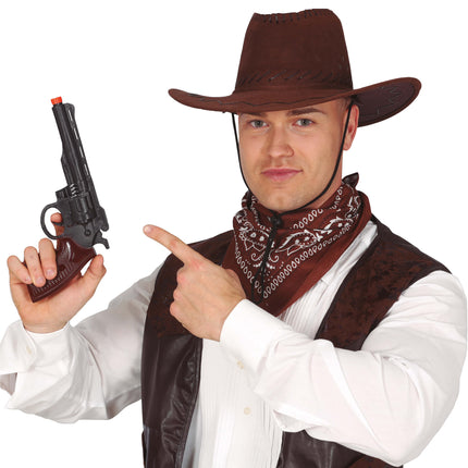 Fucile da cowboy nero 30 cm