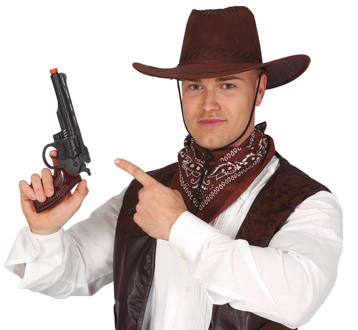 Fucile da cowboy nero 30 cm