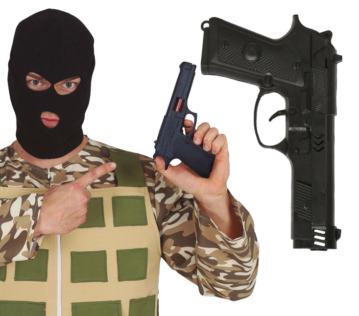 Pistola nera 24 cm