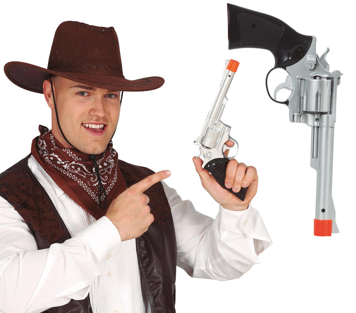 Fucile Cowboy Argento 32cm