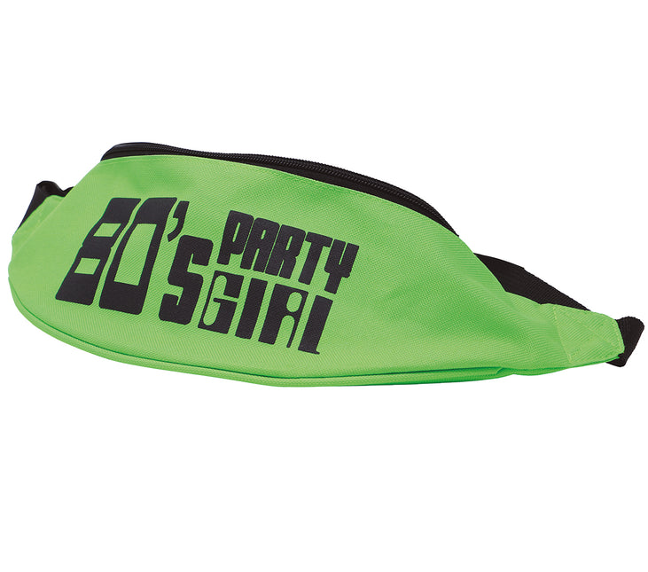 Borsa verde Hip bag 80'S Party Girl