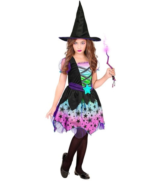 Costume da strega delle stelle per bambini