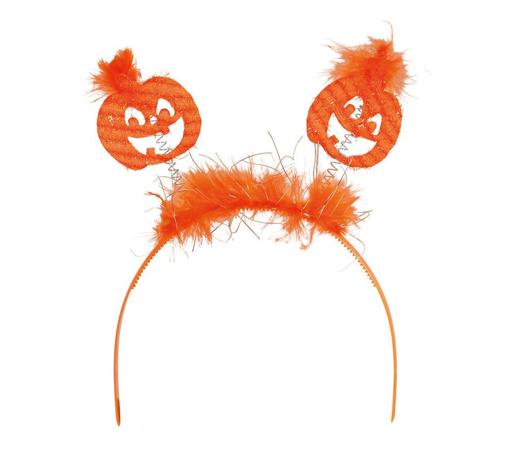 Cerchietto per capelli Halloween Zucca