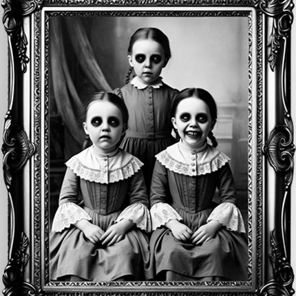 Adesivo murale Halloween Famiglia Horror 58 cm
