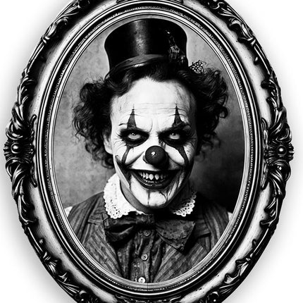 Adesivo murale Halloween Horror Clown 30 cm