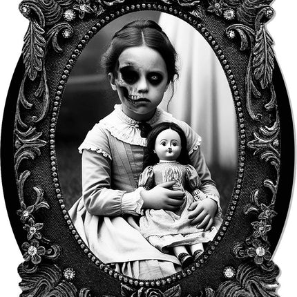 Adesivo murale Halloween Horror Doll 30 cm