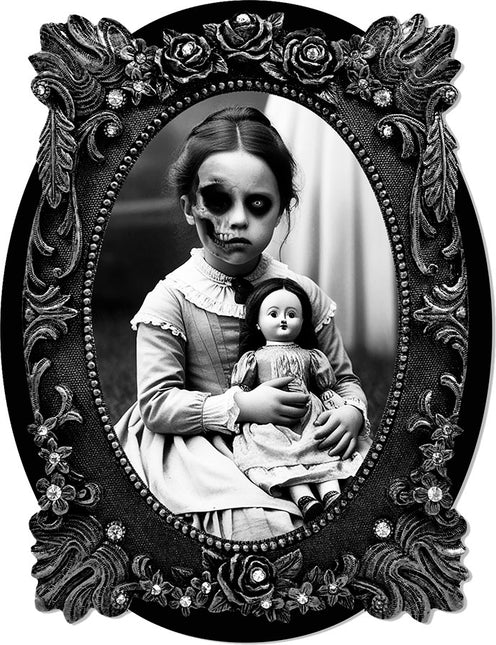 Adesivo murale Halloween Horror Doll 30 cm