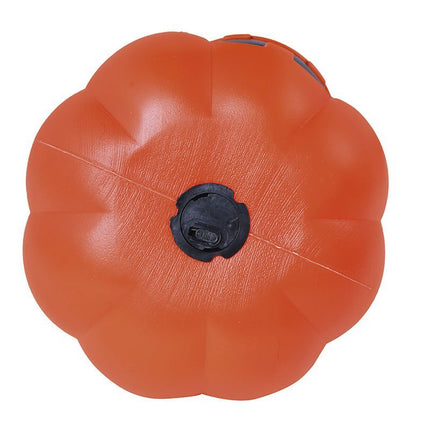 Zucca di Halloween con luce 15 cm