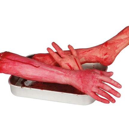Braccio amputato di Halloween 40 cm