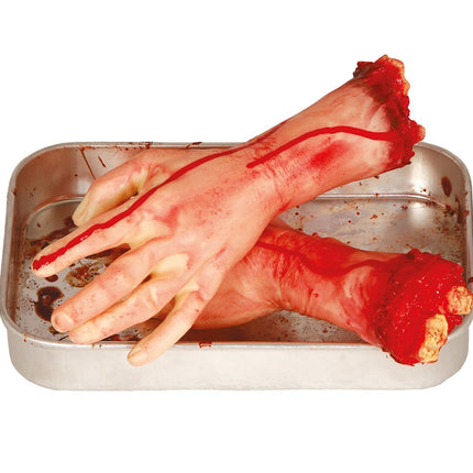 Mano di Halloween 30 cm