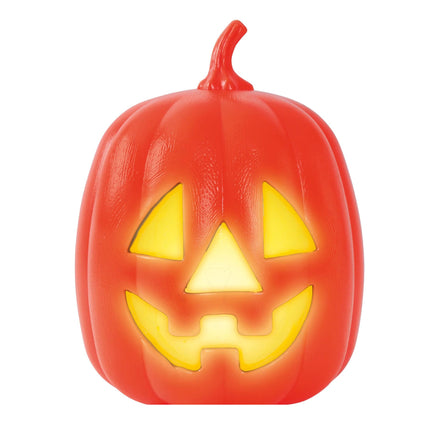 Zucca di Halloween con luce 27 cm