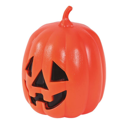 Zucca di Halloween con luce 27 cm