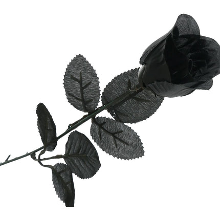 Rosa nera di Halloween 42 cm