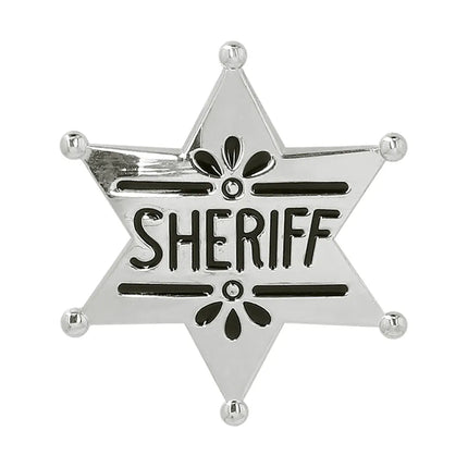 Distintivo "Sheriff" in metallo