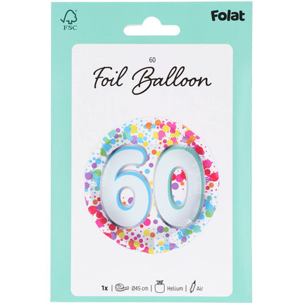 18in/45cm 60 Rainbow