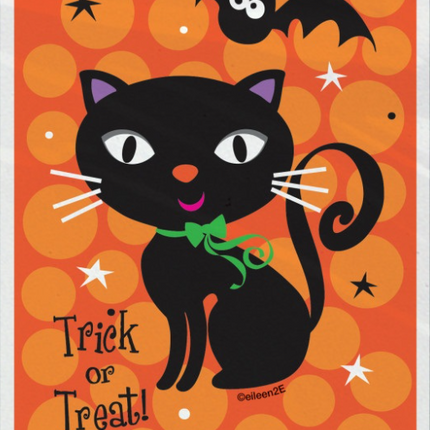 50 SPKY BOOTS TREAT BAG 4X6"