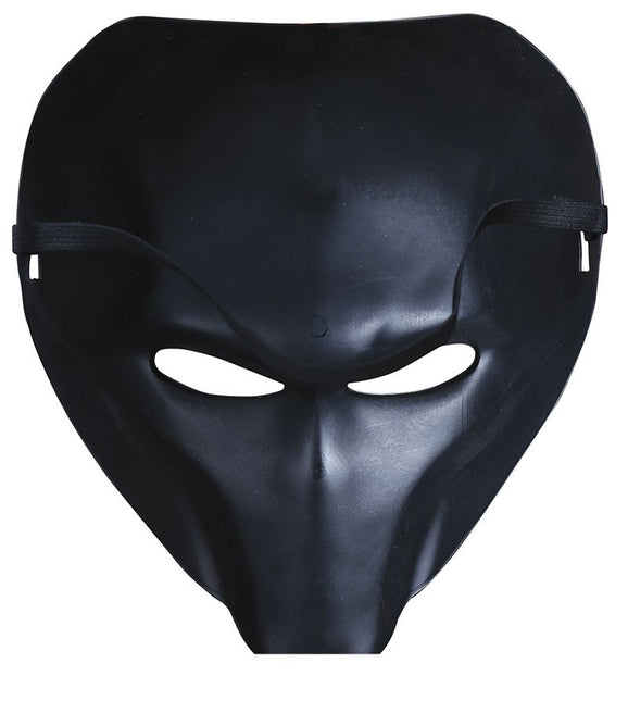 Maschera bianca e rossa