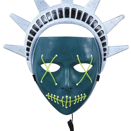 Maschera di Halloween Statua della Libertà