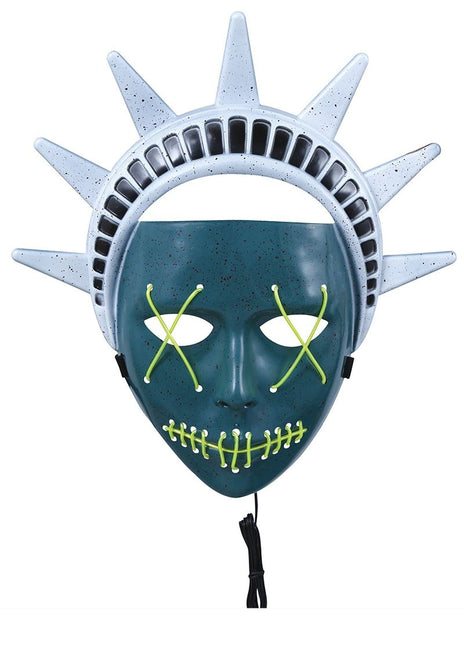 Maschera di Halloween Statua della Libertà