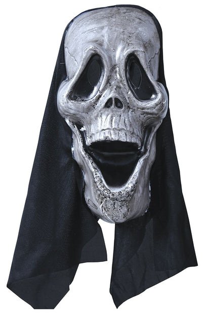 Maschera di Halloween in bianco e nero Fantasma